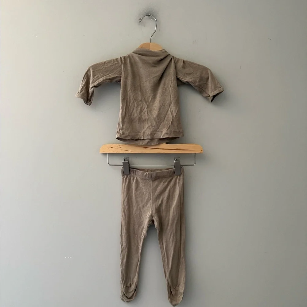 $20 ADD ON Solly‎ Baby Neutral Colorway Bamboo Set 3-6M Little Sleepiez Zara